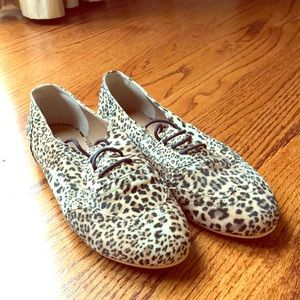 Leopard Print Oxfords